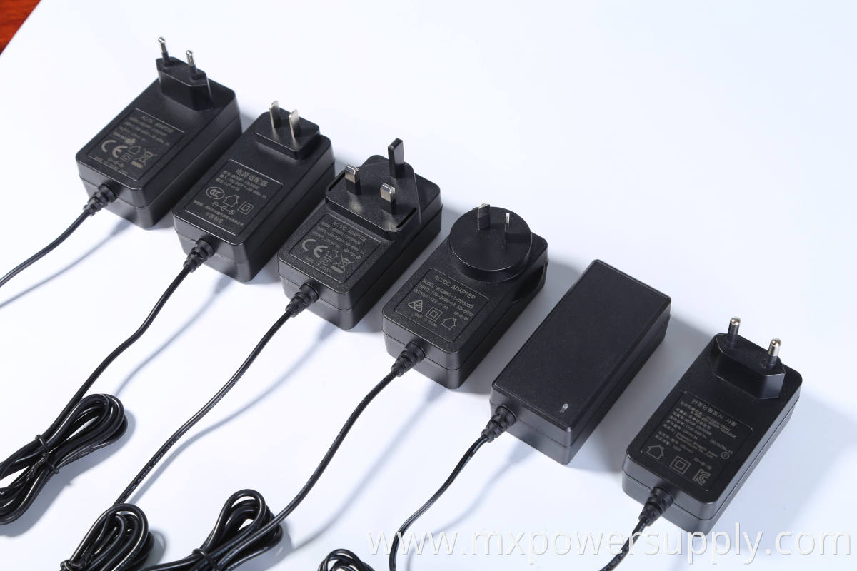 Exchangeable US EU AU UK plug dc power supply 36W 18volt 20v SMPS Customize type C connector